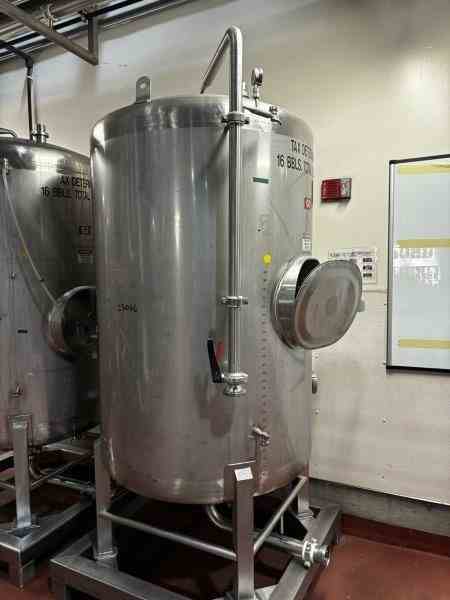 16 BBL DME Stainless Steel Tank