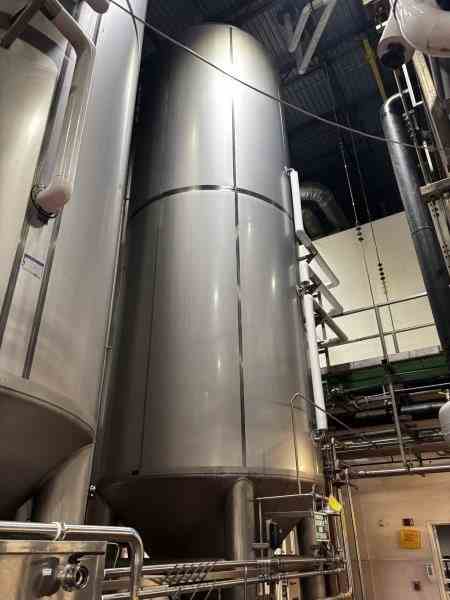 16600 Gal Mueller Cone Bottom Stainless Steel Tank