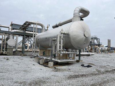 16800 Gallon Horizontal Carbon Steel Pressure Vessel - Eaton Metal Products Co