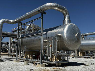 16800 Gal Eaton Metal Products Horizontal Carbon Steel Pressure Vessel