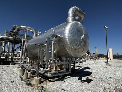 16800 Gallon Horizontal Carbon Steel Pressure Vessel - Eaton Metal Products Co