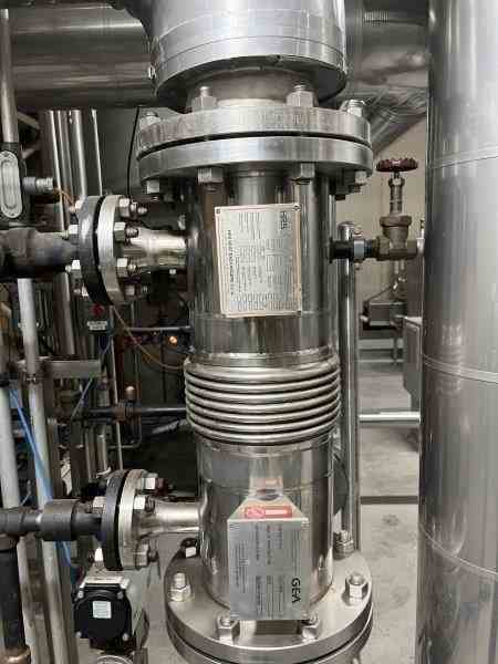 17-5-l-hrs-stainless-steel-corrugated-tube-heat-exchanger-unused