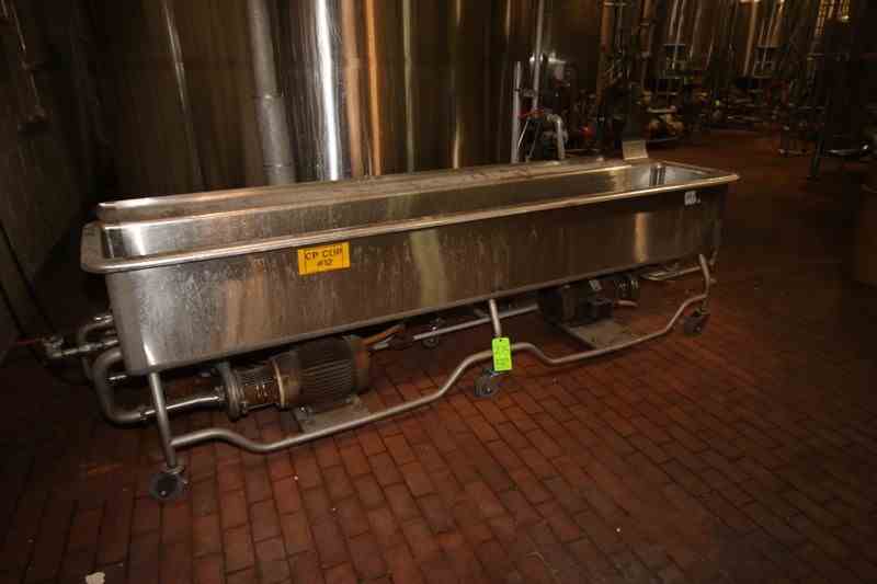 184 Gal Sani-Matic Stainless Steel Tank