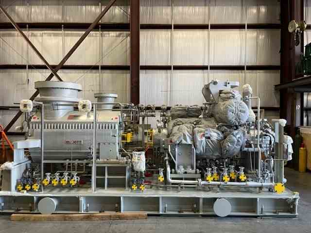 19400-cfm-elliott-compressor-with-steam-turbine-skid