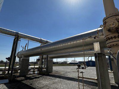 20,925 Sq Ft Carbon Steel Shell & Tube Heat Exchanger - Steeltek