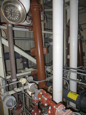20 Sq Ft Pfaudler Tantalum Shell & Tube Heat Exchanger