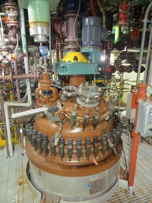 200 Gal De Dietrich Glass Lined Reactor