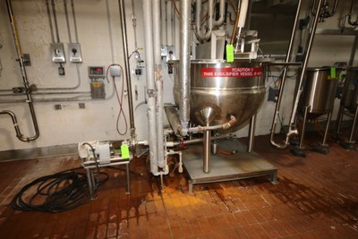200 Gal Hamilton Tanks SS Kettle