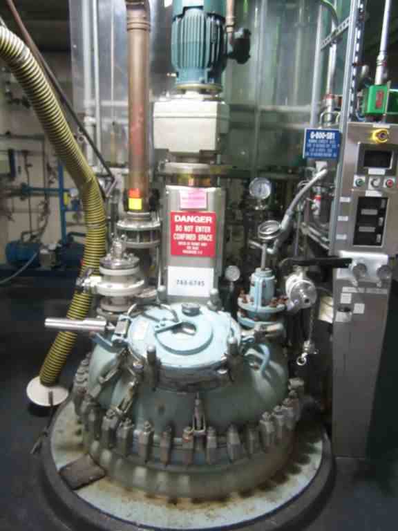 200 Gal Pfaudler Glass Lined Reactor
