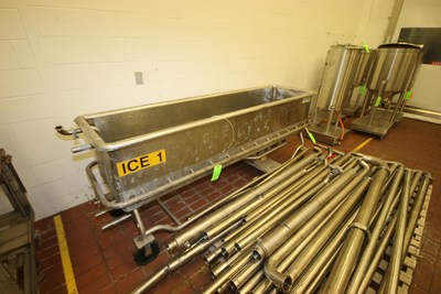 200 Gal Sani-Matic Stainless Steel Tank