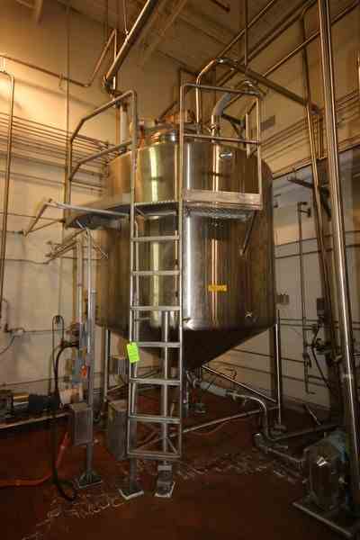 2000 Gal DCI Stainless Steel Tank