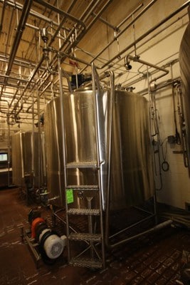 2000 Gal DCI Stainless Steel Tank