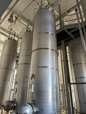 2000 Gal Stainless Tank, Inc 304 Stainless Steel Pressure Vessel