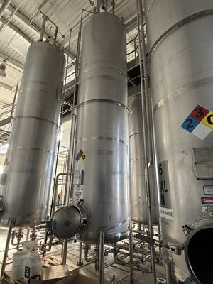 2000 Gal Stainless Steel Pressure Vessel - Stainless Steel Inc.