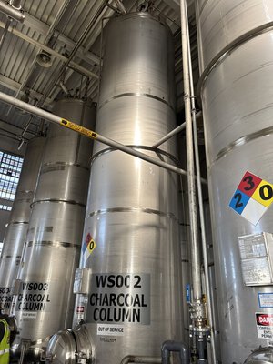 Stainless Steel Pressure Vessel - 2000 Gallon