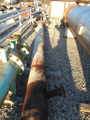 204 Sq Ft Killebrew Engineering Stainless Steel Shell & Tube Heat Exchanger