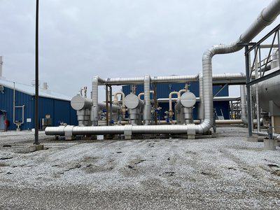 20925 Sq Ft Steeltek Carbon Steel Shell & Tube Heat Exchanger