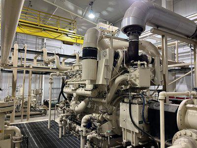 215 CFM Hydrocarbon Dew Point Control Compressor Package