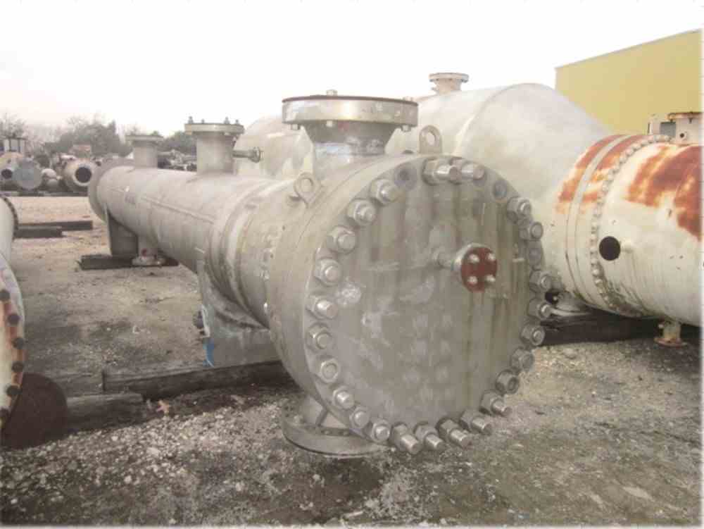2165-sq-ft-shell-tube-inc-stainless-steel-shell-tube-heat-exchanger
