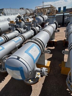 234 Sq Ft 316L SS Shell & Tube Heat Exchanger - Built by Wuxi Zhicheng