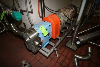 25 HP SPX Flow SS Positive Displacement Pump