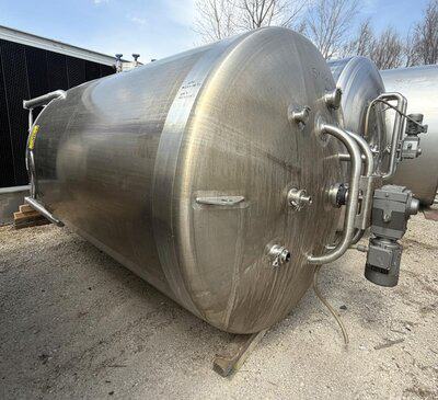 2600 Gal Feldmeier 304 Stainless Steel Processor