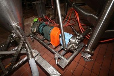 3 HP SPX Flow SS Positive Displacement Pump