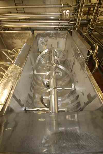 300 Cu Ft SS Ribbon Blender