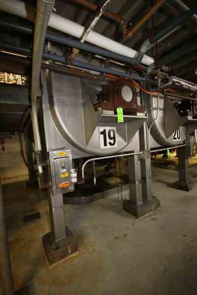 300 Cu Ft SS Ribbon Blender