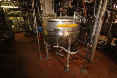 300 Gal Lee Stainless Steel Kettle