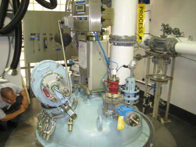 300 Gal Pfaudler Glass Lined Reactor