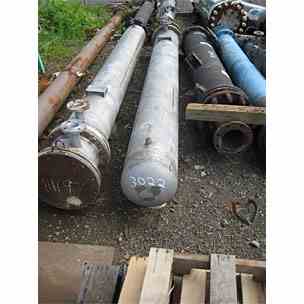 150 Sq Ft Rubicon Ind. Stainless Steel Shell & Tube Heat Exchanger