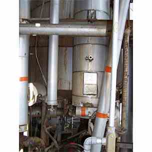 186 Sq Ft RAS Process Equipment  Stainless Steel Shell & Tube Heat Exchanger