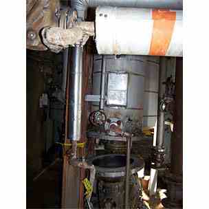 186 Sq Ft RAS Process Equipment  Stainless Steel Shell & Tube Heat Exchanger
