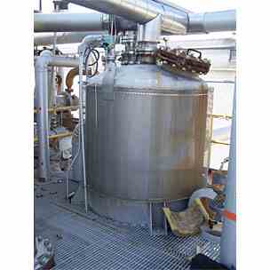 2500 Gal Whiting Metals Stainless Steel Tank