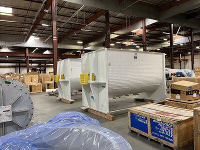325 Cu Ft Hayes & Stoltz 304 Stainless Steel Ribbon Blender