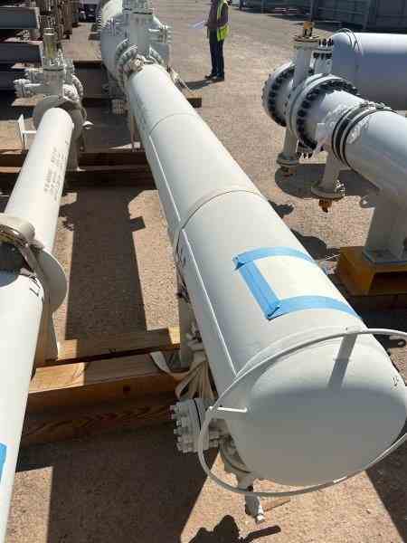 327 Sq Ft Fabsco Carbon Steel Shell & Tube Heat Exchanger