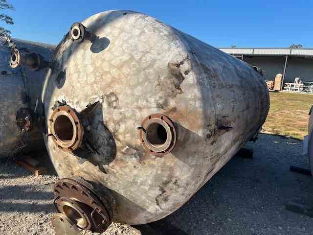 3600 Gal Perry Products T316 STainless Steel Pressure Vessel