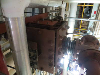 38 Sq Ft Graphilor Graphite Block Type Heat Exchanger