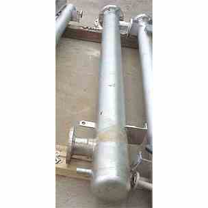125 Sq Ft Allegheny Bradford Stainless Steel Shell & Tube Heat Exchanger