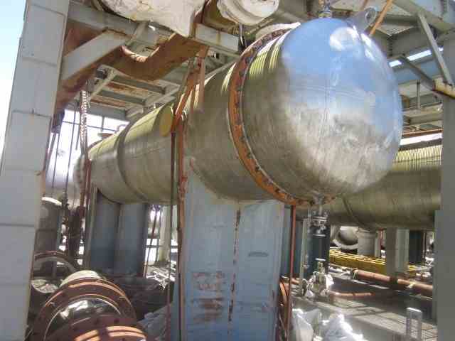 3961 Sq Ft Praj Industries Stainless Steel Shell & Tube Heat Exchanger