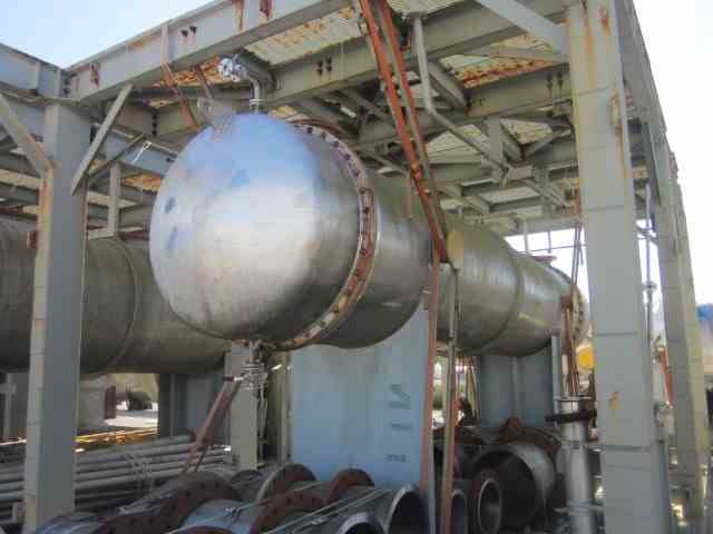 3961 Sq Ft Praj Industries Stainless Steel Shell & Tube Heat Exchanger
