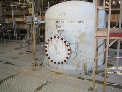 4100 Gal Vertical Carbon Steel Pressure Vessel