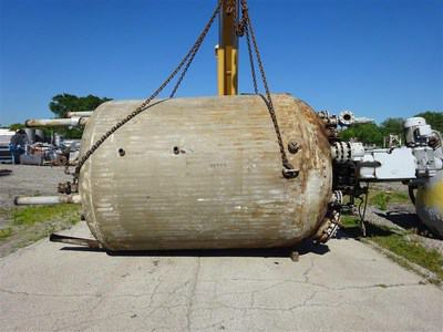 4000 Gal Pfaudler Glass Lined Reactor