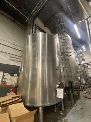 3750 Gal Stainless Steel Pressure Vessel
