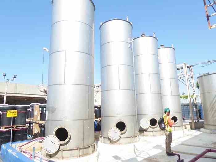 4200 Gal Valley Foundry Stainless Steel Tank