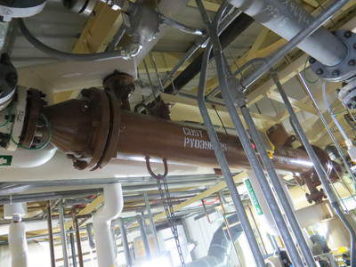 45 Sq Ft Pfaudler Tantalum Shell & Tube Heat Exchanger