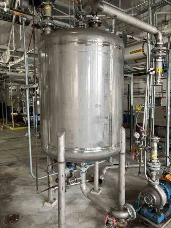 450 Gal Stainless Steel Tank