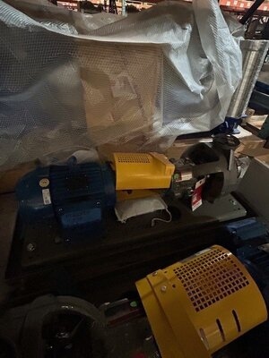 5 HP Flowserve MARK 3 LO-FLO/1K1.5X1LF-82OP Vacuum Pump