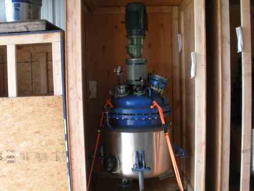 50 Gal De Dietrich Glass Lined Reactor